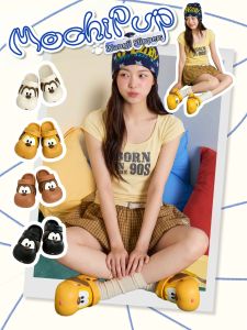 XIXITIAO | Cute Funny Women Summer Thick Anti-slip Bow-tie Style Sandals