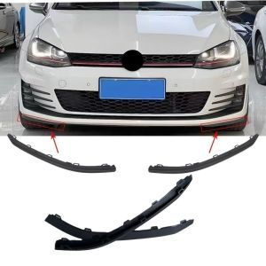 Left/Right Car Front Bumper Lip Air Deflector Valance Trim Lower Spoilers for VW for Golf MK7 GTI 2015-2017 5GG805903 5GG805904
