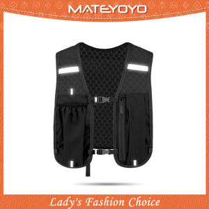 MATEYOYO Outdoor Sports Vest Bag Anti Splash Bicycle Riding Water Backpack Hiking Climbing Backpack Riding Backpack Ultralight Bicycle Backpack Outdoor Water-repellent Bicycle Riding Bag Can Storage 500ML Water Kettle