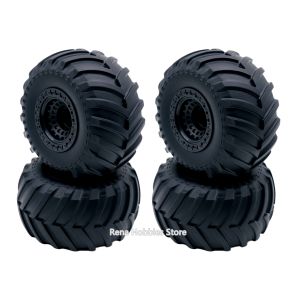 4PCS RC Car Rubber Wheels 12mm Hex Hub Replacement Tires for WLTOYS 144001 MJX Hyper Go 14210 HOSPEED HS14411 Off-Road Parts