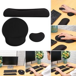 UTOPUS Office Supplies Anti Slip Wrist Rest Mouse Mat Set Laptop Parts Mice Pad Keyboard Pads