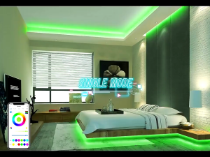 5/10M LED Strip lights Remote control panel+power supply tape diode LED neon light for room TV