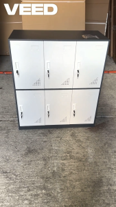small steel locker - 6912 doors(NOT ASSEMBLED 101*90*40CM)