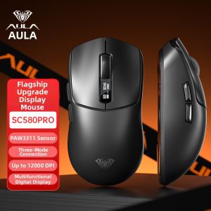 AULA-MOJING | Triple Mode Wireless & Wired Charging Mouse