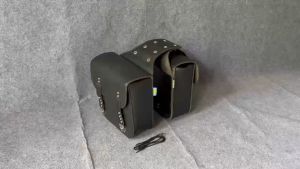 Cặp Túi Da Treo Hông Xe Motor Xe Máy 26cm