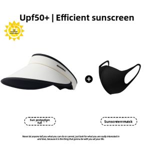 AOBAFEI | Womens Outdoor Large Brim Sun Hat UV Protection Empty Top Casual Style Travel Cap Nylon Material Spring Summer Season