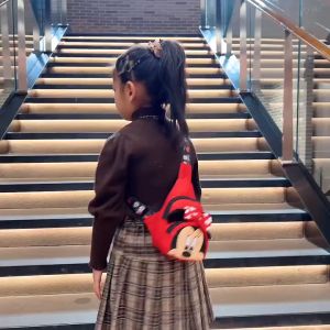 BJ61289 - RED/BLACK TAS SLEMPANG ANAK TAS WANITA FASHION IMPORT MODIS ELEGAN TERMURAH TERLARIS TERBARU BAGSTORE JAKARTA TAS BATAM ZCJ1289