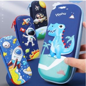 KOTAK PENSIL TEMPAT PENSIL ANAK KARAKTER 3D TIMBUL