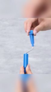 งูเหล็กทะลวงท่อน้ำ ยาว 1.6 เมตร ทำความสะอาดท่อระบายน้ำ