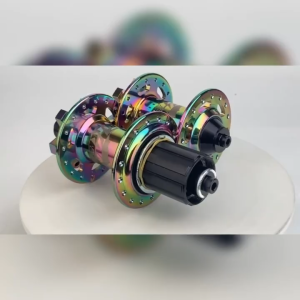TANKE Th240 MTBHub Bicycle 6 claw 6 Bearings 32 36Holes Disc Brake For 78 9 101112Speed Cassette Flywheel Qr QuickRelease 142Mm Thru Axle Wheel Gold