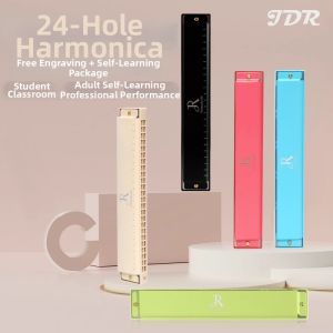 Beginner-friendly Diatonic Harmonica 24 Holes C Key