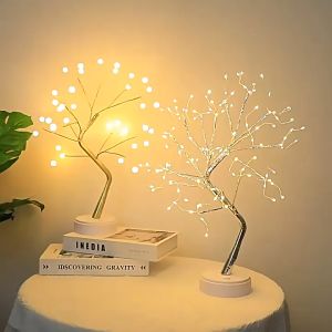 Led Tree Lights Indoor Atmosphere Decoration Nightlight Usb Creative Tree Lamp