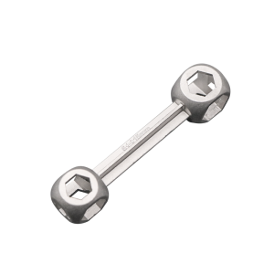 RIDERACE | Bike Hexagon Wrench Portable Durable Hand Tool Small Bone Type Wrench Cycling Multi Repair Tool 6-15mm With 10 Hex Holes