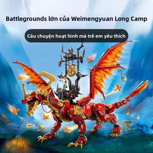Bộ Đồ Chơi Lắp Ráp Kai Smith 71822 Quelldrache Der Bewegung Dragon Of Motion Tương Thích Quà Tặng Lắp Ráp Cho Trẻ Từ 6-12 Tuổi