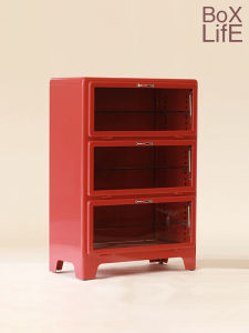 Retro Japanese Style Metal Cabinet for Living Room Storage Industrial Style Sideboard Dining Room Independent Type Furniture