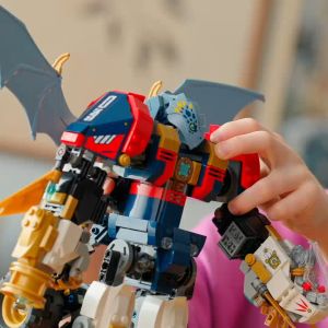 LEGO NINJAGO 71834 Zanes Ultra Combiner Mech (1187 Pieces)