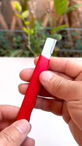 เครื่องลับมีดครัวมืออาชีพ1ชิ้น-เหล็กทังสเตนด้วยหินลับเซรามิกเพชรสําหรับใบมีดทั้งหมดรวมกรรไกรทําสวนที่จับกันลื่น