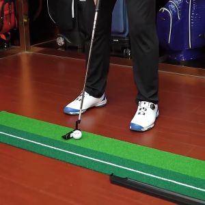 In stock  golf putting trainer-3M with automatic ball return putting mat mini golf course 高尔夫推杆 推杆练习