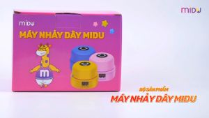Máy nhảy dây tăng chiều cao điều khiển từ xa đếm số tự động Midu MenaQ7 (kèm thước đo dán tường) cho bé