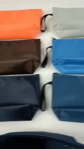 กล่องดินสอ ผ้า 1680D สีฟ้า ขนาด 8นิ้ว ก้นกว้าง 2นิ้ว สูง 5นิ้ว กระเป๋าใส่ดินสอ สำหรับใส่เครื่องสำอาง เครื่องเขียน อุปกรณ์