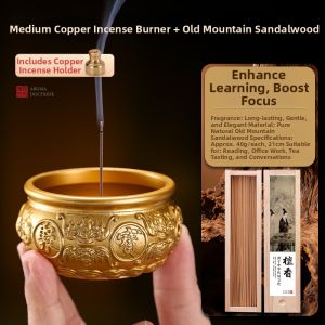 FUSHENGTANG | Mini Brass Incense Burner