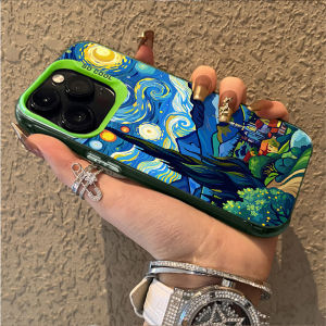 Bandai | Ốp Lưng Nghệ Thuật Van Gogh Swirl Starry Night Dành Cho Dòng Xiaomi POCO Series Vỏ PC Mạ Cứng Chống Trầy Xước Nhẹ Chống Trầy Xước Với Khả Năng Bảo Vệ Toàn Thân