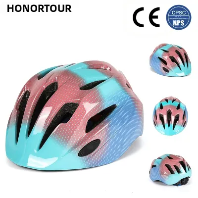 Mũ Bảo Hiểm Xe Đạp Trẻ Em HONORTOUR Nhẹ Thoáng Khí Chất Liệu EPS Đúc Liền Khối Thiết Kế Họa Tiết Hoạt Hình Dành Cho Trẻ Em