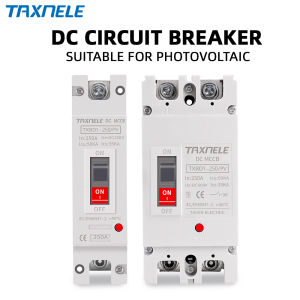 Solar Molded Case DC Circuit Breaker MCCB 1P 2P Overload Protection Switch Protector Solar Photovoltaic PV 150A 250A Battery Isolator