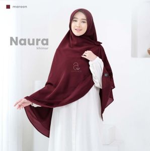 Naura Khimar Instant 2 in 1 Azmeela Gallery