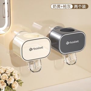 Automatic Toothpaste Squeezer Holder Wall Mounted Childrens New Lazy Toothpaste Pump Organizer Bathroom Storage Tool