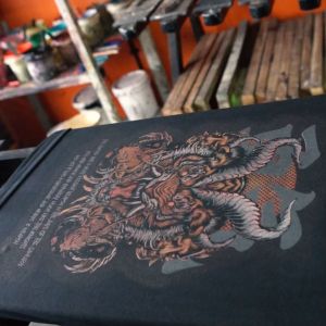 Kaos Distro Jepang Original Tshirt Pria Branded Japanese Art Guntai Cloth GT Tiger Cotton Combed 24s