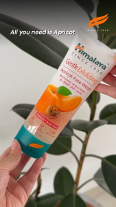 Himalaya Apricot Gentle Exfoliating Herbal Face Wash 150ml | Soap-Free Brightening Skincare