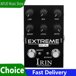 IRIN | IRIN Electric Guitar Effects Pedal AN-42 EXTREME Metal Distortion Pedal High Gain Overdrive Effects Guitar Accessory Parts
