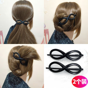 South Korea Hair Accessories 8-Word Knot Barrettes Cut Out Head Clip Hairpin Hair Pin Updo Hair Clip Headwear for Women Hair Clasp Minimalist