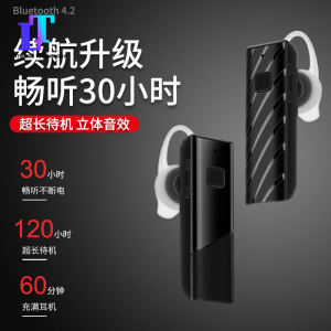 Bluetooth Earphone Wireless Universal Wireless Car Bluetooth Headset Single Ear Business Long Standby Bluetooth Headset Sports Running Bluetooth Earphone Gift Headset for Friends and Family
