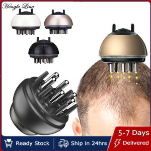 Hengfa Lina Scalp Applicator Liquid Comb for Hair Scalp Treatment Essential Oil Liquid Guiding Comb Hair Growth Serum Oil Apply Hair Care