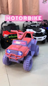Rechargeable ride on toy kids ATV electric motorcycle with music