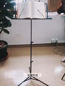 EOSM ขาตั้งโน๊ตเพลง แท่นวางเพลงพับได้ ขนาดใหญ่ แท่นวางโน้ตเพลงมืออาชีพ โทรศัพท์โน้ตเพลงพกพา เพื่อ Music Stand ขายสำหรับวางโน๊ตดนตรี