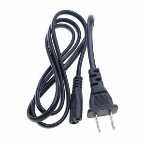 1m EU US AC Power Cable 2pin IEC C7 Power Extension Cord For PSP PSV PS2 PS3 Portable Radio Laptop CD Player