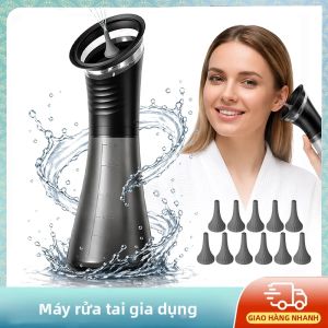 Hệ Thống Rửa Tai Bằng Nước - Làm Sạch Tai Bằng Nước Với 3 Chế Độ Áp Lực Bộ Bình Chứa Kép Và Vòi Phun Dùng Tại Nhà