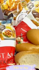 Bột mì đa dụng hiệu Xe Đạp loại 1 kg bột mì số 11 nguyên chất giàu dinh dưỡng không chất bảo quản