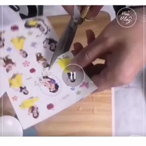 Stiker Tato Anak-anak Kartun Karakter Elsa Frozen Princess Car Sofia