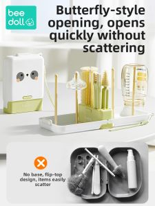 beedoll | Portable Silicone Cleaning Brush Bottle Cup Newborn Special Set