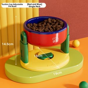 MAOGUANJIA | Adjustable Elevated High Pet Bowl