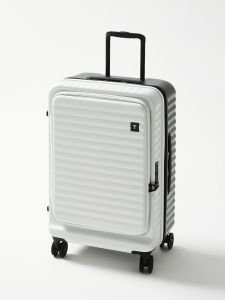 20-Inch Business-Style Travel Bag with Universal Wheels and Expansion Clip for Men and Women Quiet Zipper Closure