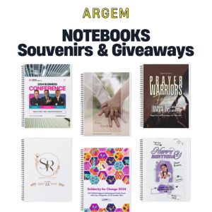 ARGEM Customized Notebook: A Unique Gift Idea for Souvenir and Giveaway