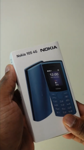 Nokia 105 4G Export Set | 1.8" IPS Display | 1450mAh Battery | Dual SIM | Wireless FM | Bluetooth 5.0 | Flashlight