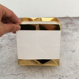 10pcs Square Floating Candle Lantern 11*11cm Waterproof Wishing Light For Valentines Day Birthday