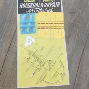 Bộ Kim May Vá Đa Năng 27 Chi Tiết – Vỉ Vàng Household Repair Needle Set | Dụng Cụ Thêu Tay – May Vá Handmade