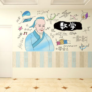 Physical Instrument Science Laboratory Decoration Mimic Hand-Painted Graffiti Science Training Classroom Background Wall Dormitory Wall Stickers
